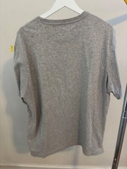 Left Coast Tee Mens XXL Grey Speckle Design Heavyweight Shirt