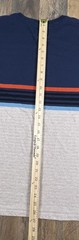 Billabong Spinner Short Sleeve Crew Shirt Men’s Medium Blue Striped Soft India