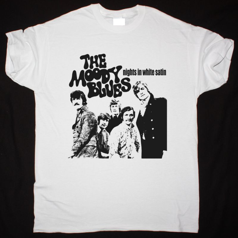 THE MOODY BLUES NIGHT IN WHITE SATIN T Shirt Full Size S-5XL