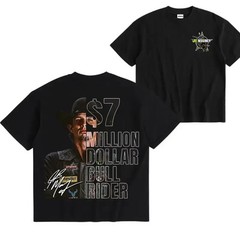 JB Mauney T-Shirt, Vintage Bull Rider Shirt, Retro Rodeo Cowboy Tee