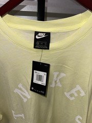 Nike Air Just Do It Acid Wash Tie Dye Yellow Men’s Shirt Size XXL 2XL NEW