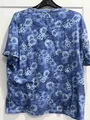 INC Men’s Short Sleeve T-Shit, Flower Design, “True Terracotta,” MSRP: $24.50