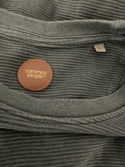 Common People Grey Textured T-Shirt