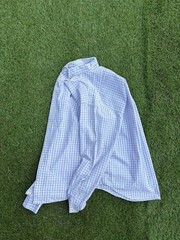 Ralph Lauren BLAKE Button-Down Shirt Light Purple Check Used for 14Y+ Japan