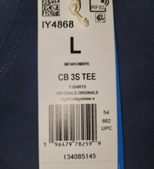 NEW MENS ADIDAS ORIGINALS 3-STRIPES CALIFORNIA TEE SHIRT ~SIZE LARGE #IY4868 BM