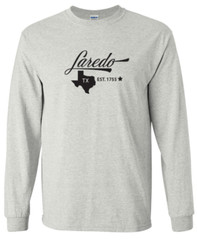 Laredo Texas T-Shirt State Long Sleeve Graphic Tees Unisex apparel Design