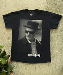 Breaking Bad Heisenberg Walter White 2013 Tee shirt Black Men’s Size Large