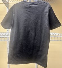 Tultex 235 Black Short Sleeve Crew Neck Cotton Basic T-Shirt Size Small New