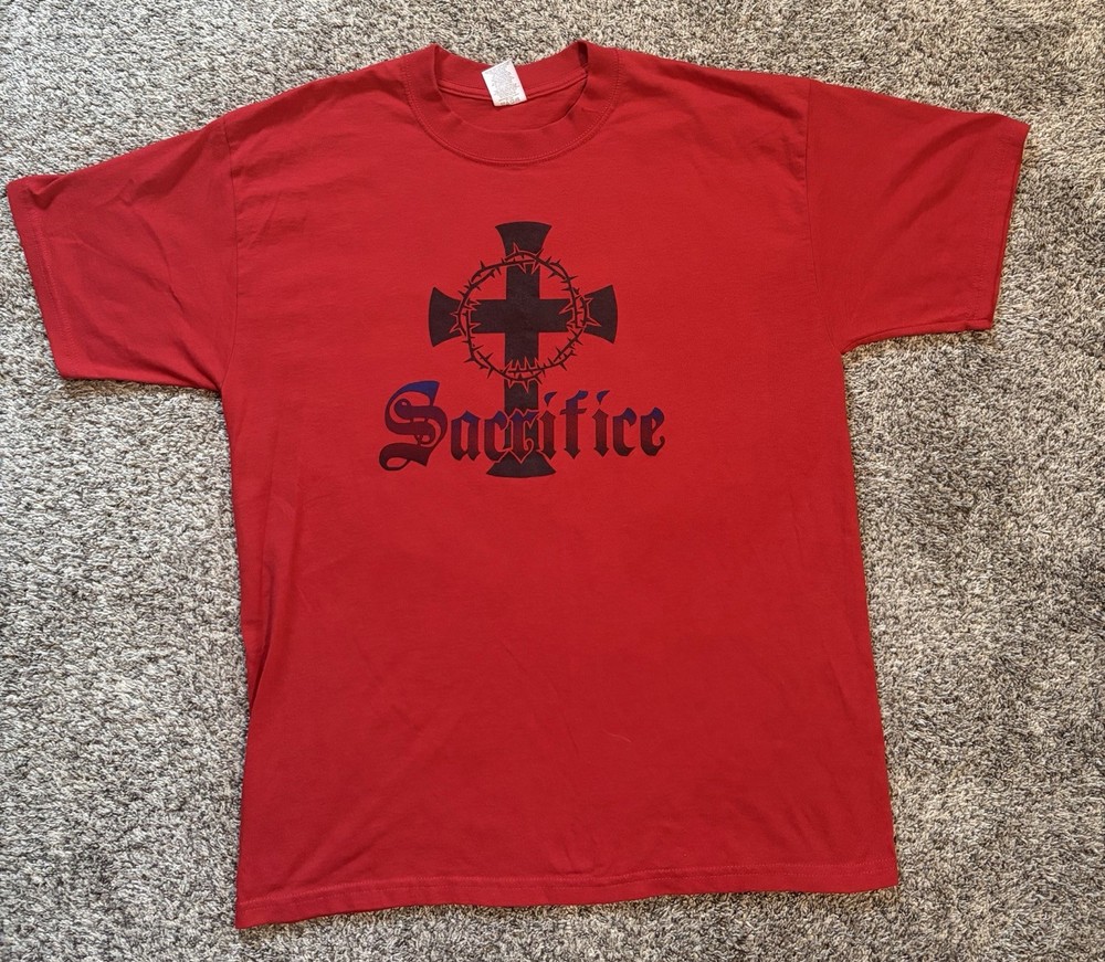 Vintage Jesus Sacrifice King Of Kings T Shirt XL