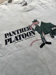 Vintage Pink Panther Platoon 80s Kids Shirt Jeep Army Cascade Mountain Tee XS