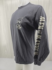 Sons of Anarchy Long Sleeve Gray T-Shirt Size Medium