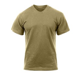 AR 670-1 Coyote Brown T-Shirt Military US Army Navy USMC Hunting Combat Uniform