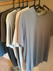 H&M Premium Selection Pima Cotton T-Shirt Color Mens M Classic Bulk 6-pack