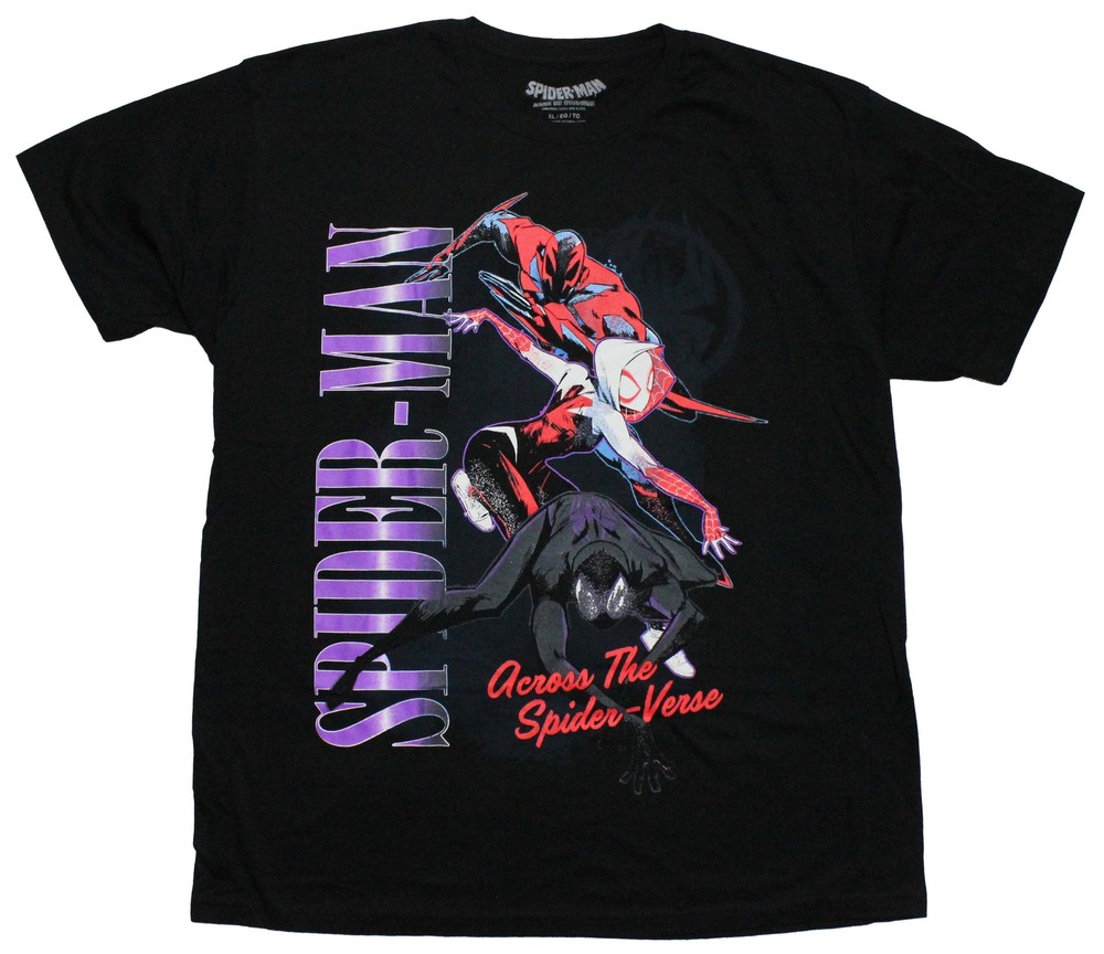 Spider-Man Across the Spider-Verse Mens T-Shirt – Trio Ghost Noir 2099