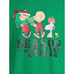 Peanuts Men’s Graphic Tees with Short Sleeves, 2-Pack Size S (34-36)
