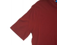 Kired by Kiton NWT $295 Red Crepe Cotton Short Sleeve Slim T-Shirt 3XL (58 IT)