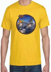 Adult DryBlend® T-Shirt – (B-17 SUPERFORTRESS BOMBER – WWII AIRPLANE/ PLANE)