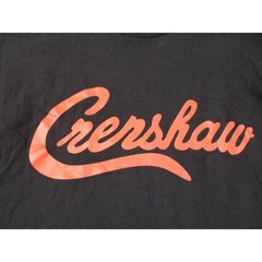 The Marathon Clothing T-Shirt Mens Medium Black Crenshaw Red Script Limited