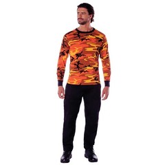 Men’s Long Sleeve Orange Camo T-Shirt – Rothco Savage Orange Camouflage L/S Tee