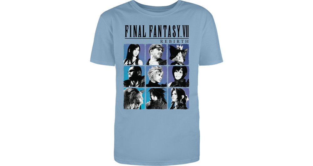 Final Fantasy VII Rebirth Cast Unisex Graphic T-Shirt Square Enix Tee