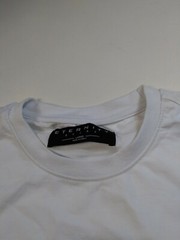 ETERNITY BC/AD men T-SHIRT size LARGE 100%AUTHENTIC white skull