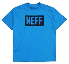 NEFF Men’s Bright Blue Short Sleeve Logo T-Shirt NEW XL
