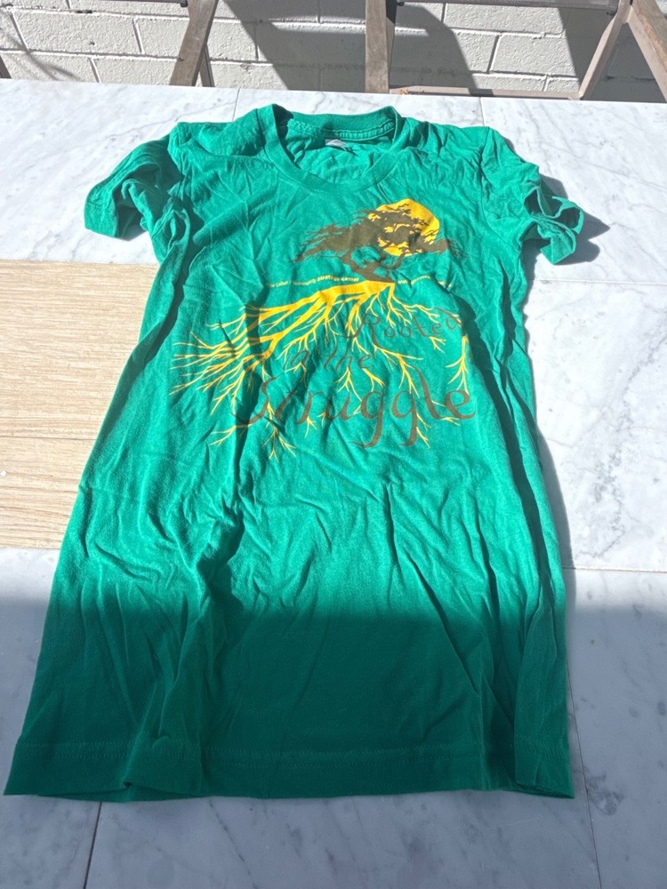 Rooted in the Strugg T-Shirt Anti-Fascist Political Activist Tee size L gd2