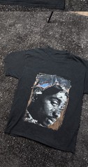 Tupac Shakur Memorial Rap Tee Vintage 90s 2Pac size L Cut Tag