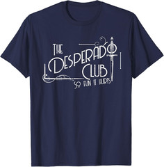 Dungeon Crawler Carl The Desperado Club Sign Sci-Fi Book T-Shirt