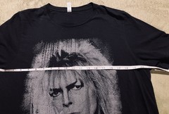 Labyrinth Goblin King David Bowie Graphic Tee SOFT!!! Size L