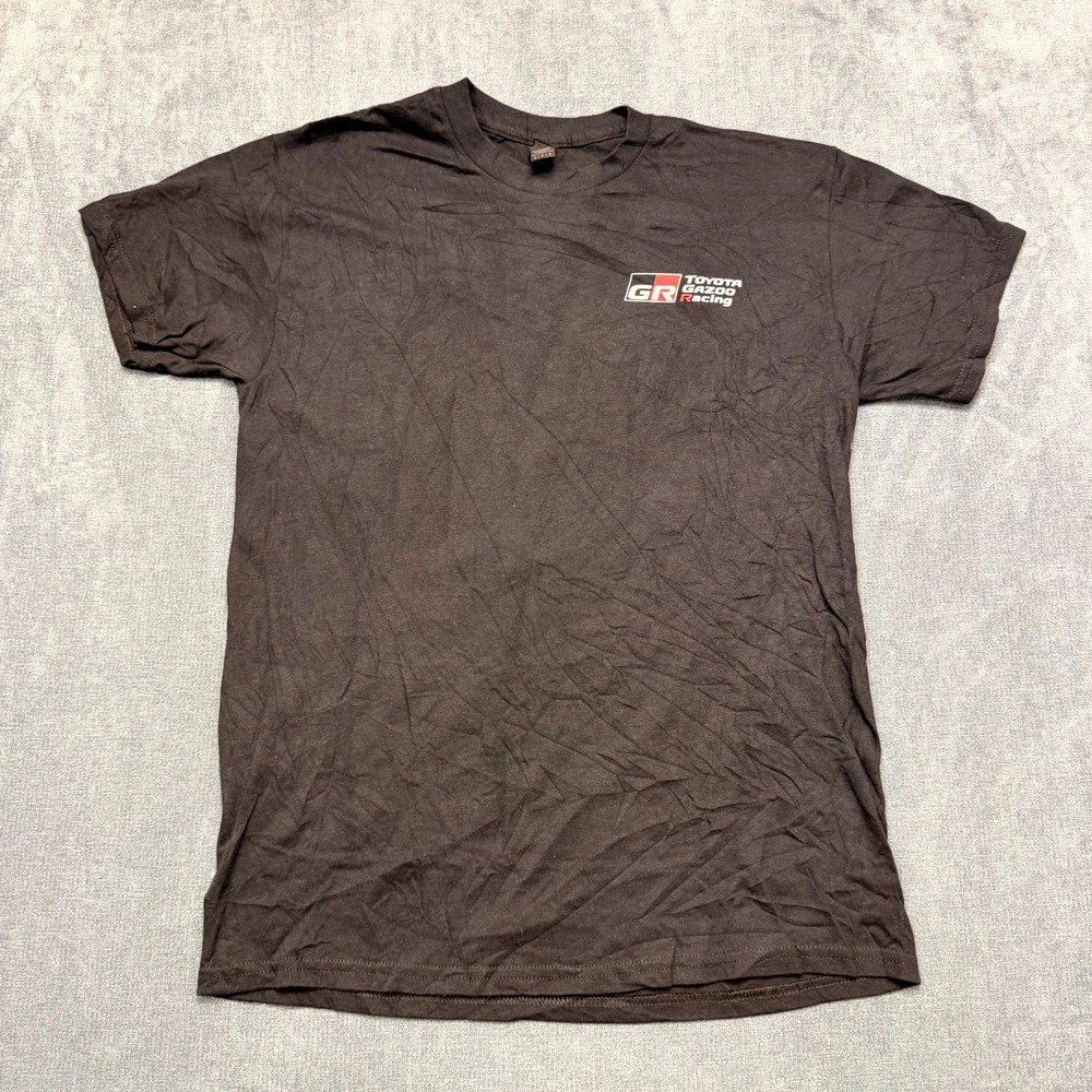 Gildan GR Toyota Gazoo Racing T Shirt Mens Medium Black Graphic GRIP Anime