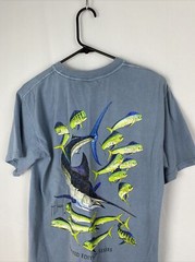 Guy Harvey Limited Edition T-shirt Men’s Small Blue sword fish