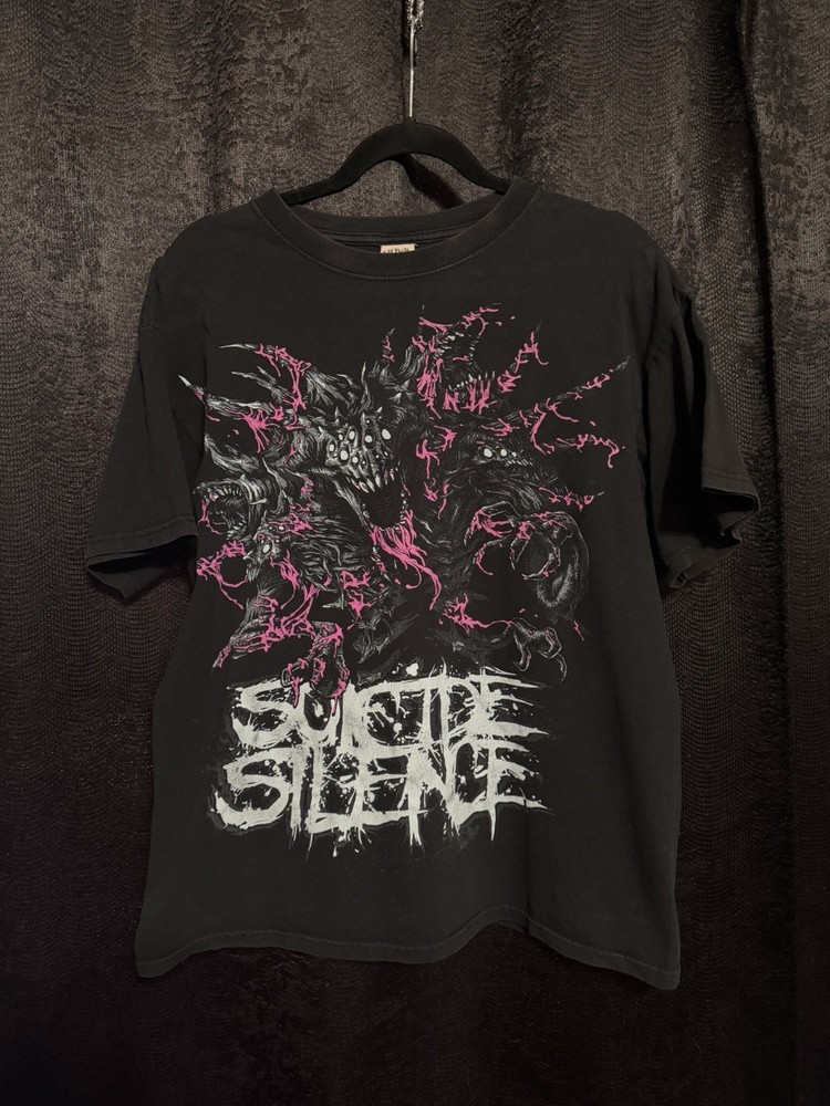 Vintage Suicide Silence Abomination Tshirt Rare Large *See Pics/Read*