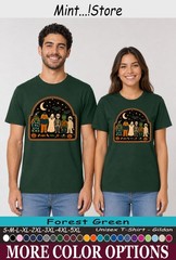 Halloween Monster Squad Shirt, Cute Ghost Skeleton Pumpkin Tee