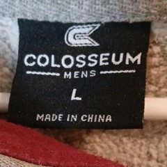 Colosseum Men’s Grey and Red T-shirt