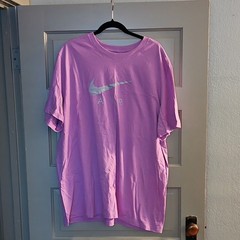 Nike The Nike Tee Air Purple Logo Crew Neck Short Sleeve Women’s T-Shirt 2XL