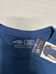 Reel Life Men’s Short Sleeve UPF Sun Protection T-Shirt Size 2XL Blue NWT