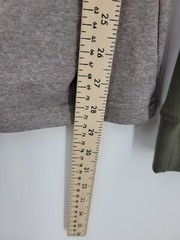 Normal Brand Shirt Mens Large Green Gray Raglan Sleeve Casual Outdoor Cotton