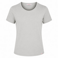 Orlebar BrowT Shirt Light Grey n Crew Neck Luxury Basics Cotton Size S