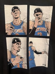 Josh Hart Knicks Graphic T-Shirt Men’s M Short Sleeve Crew Neck 2026 NBA Finals