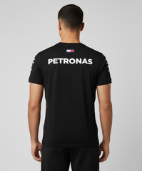Authentic Mercedes-AMG F1 Team 2020 Men’s Motorsport Driver T-Shirt Black