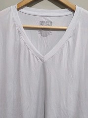 Duluth Trading Men’s XL Armachillo Cooling V Neck Undershirt, White, #76724