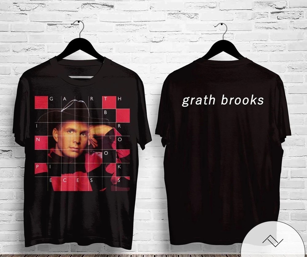 Garth Brooks In Pieces Album Cover AOP 3D T-Shirt BS1479