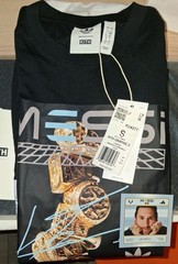 Kith & Messi For Adidas Football Graphic Tee + Sticker Sz Small Fast Shipping 🏆