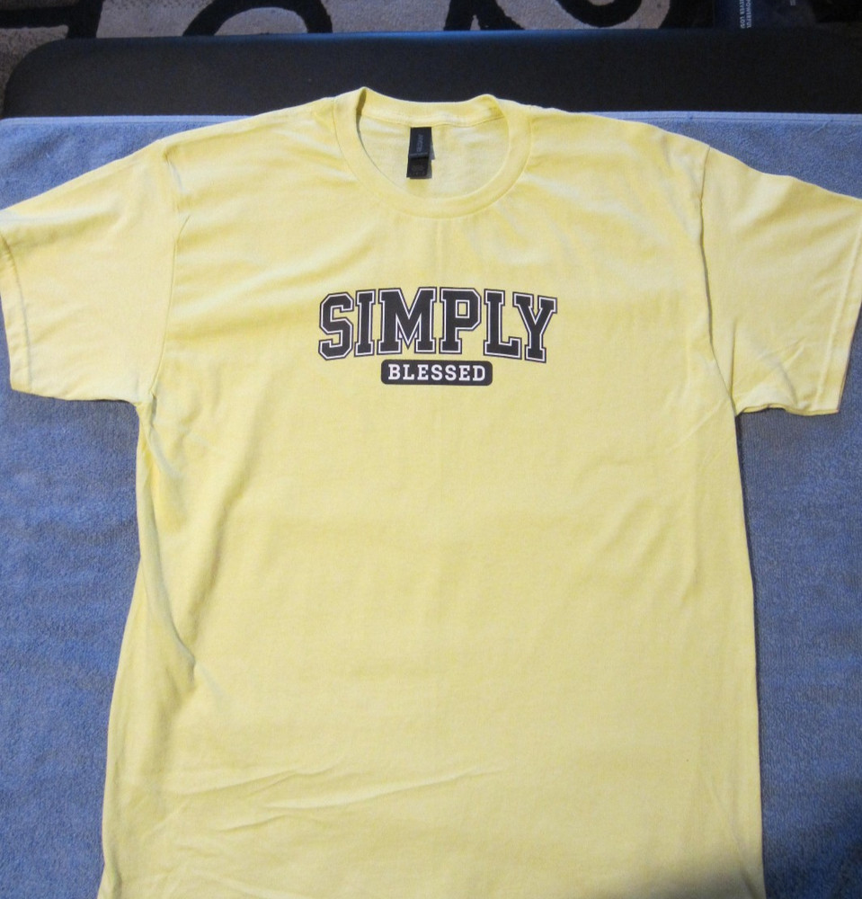 CUSTOM DTF PRINTED T SHIRT (SIZES MED / LG / XL)