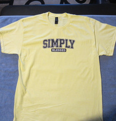 CUSTOM DTF PRINTED T SHIRT (SIZES MED / LG / XL)
