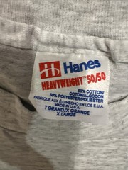 Vintage 1992 Hanes East Aurora New York Tshirt XL USA Single Stitch
