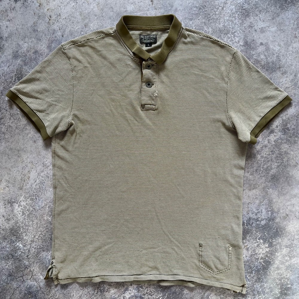 Vintage Polo Jeans Co Ralph Lauren Polo T-Shirt Green Men’s Size L