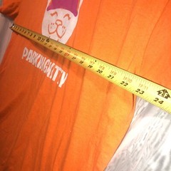 Parking Kitty T Shirt Mens XL Cat WiFi Funny Happy Rainbow Y2K S408