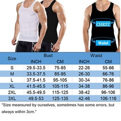 Men’s Compression Muscle Undershirts Gym Workout Slim Tank Top Sleeveless Vest